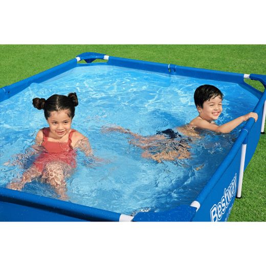 Piscine Démontable Tubulaire Enfant Bestway Steel Pro 221x150x43 cm