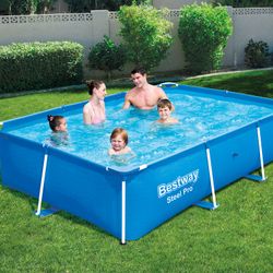 Piscina Fuori Terra Tubolare per Bambini Bestway Steel Pro 259x170x61 cm