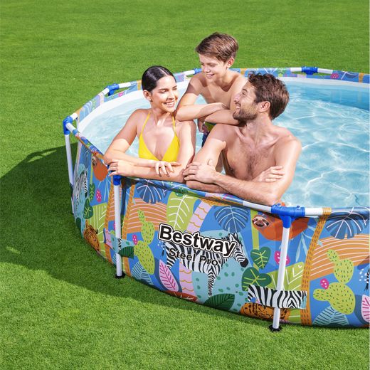 Piscine tubulaire démontable pour enfants Bestway Steel Pro 305x66 cm
