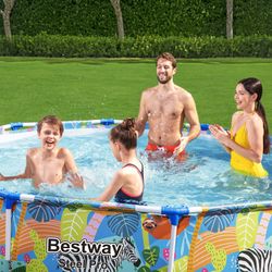 Piscine tubulaire démontable pour enfants Bestway Steel Pro 305x66 cm