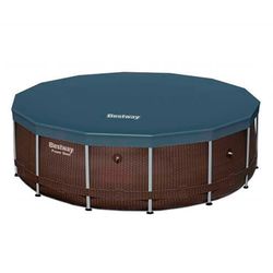 Piscine Démontable Tubulaire Rond Bestway Power Steel 427x122 cm avec Filtre