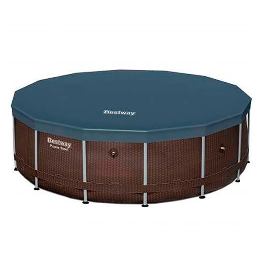 Piscine Démontable Tubulaire Rond Bestway Power Steel 427x122 cm avec Filtre