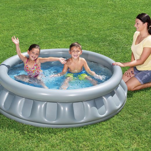 Piscina Gonfiabile Autoportante per Bambini Bestway 157x43 cm Design Nave Spaziale