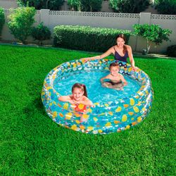 Piscine Gonflable Autoportante Enfant Bestway 170×53 cm Design Tropical