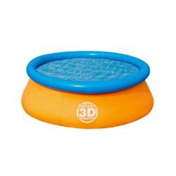 Piscina Gonfiabile Autoportante per Bambini Bestway 213 cm con Occhiali 3D Animali