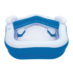 Piscina Gonfiabile Autoportante per Bambini Bestway 213x206x69 cm con Cuscini e Portabevande