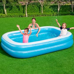 Piscine Gonflable Autoportante Enfant Bestway 262x175x51 cm Mosaïque