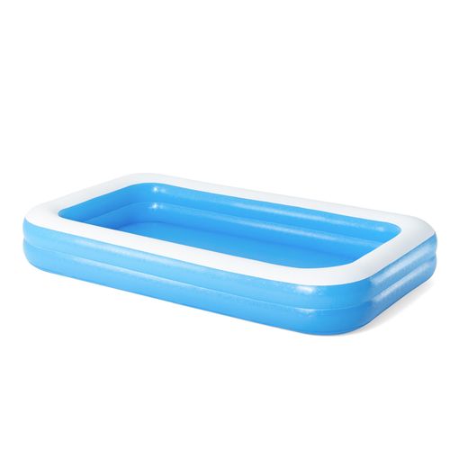 Piscine gonflable autoportante pour enfants Bestway 305x183x46 cm, structure à 2 anneaux bleue