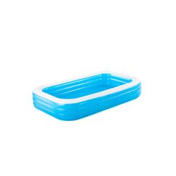 Aufblasbarer, selbsttragender Kinderpool Bestway 305x183x56 cm, Mosaik-Design, robustes Vinyl