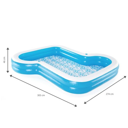 Piscine Gonflable Autoportante Enfant Bestway 305x274x46 cm Mosaïque