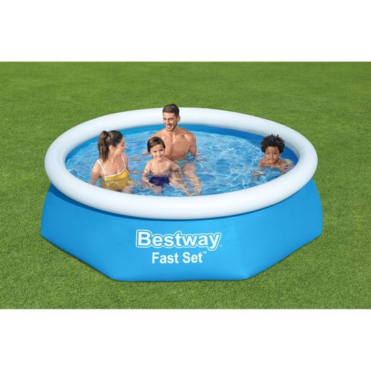 Piscine Gonflable Autoportante Enfant Bestway Fast Set 244x61 cm