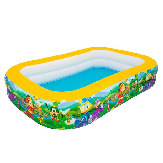 Piscina Gonfiabile Autoportante per Bambini Bestway Mickey 262x175x51 cm