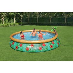 Piscine gonflable Fast Set Bestway Paradise Palms 457x84 cm avec filtre