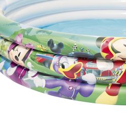 Piscina Gonfiabile per Bambini Bestway 122x25 cm Mickey and the Roadster Racers