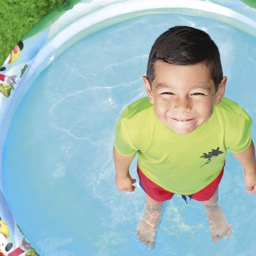 Piscina Gonfiabile per Bambini Bestway 122x25 cm Mickey and the Roadster Racers