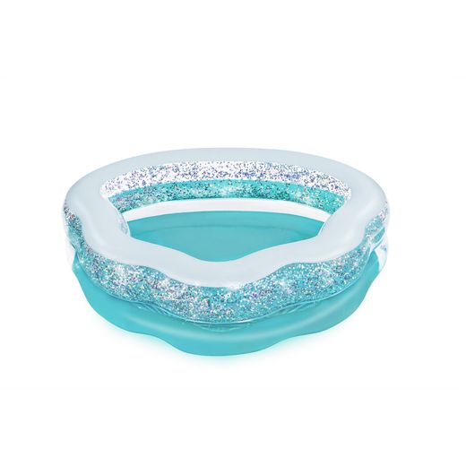 Piscina inflável infantil Bestway 150x127x43 cm design glitter