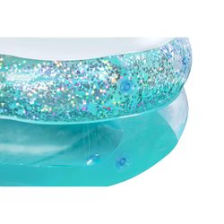 Piscina inflável infantil Bestway 150x127x43 cm design glitter