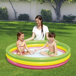 Piscine Gonflable Enfant Bestway 152 cm Capacité 211 L Play Summer