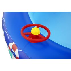 Piscine Gonflable Enfant Bestway Bateau avec Parasol 213x155x132 cm