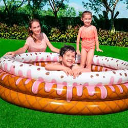 Piscine gonflable enfant Bestway My First Fast Set design glace 160x38 cm