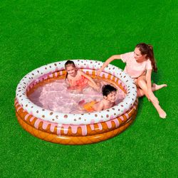 Piscine gonflable enfant Bestway My First Fast Set design glace 160x38 cm