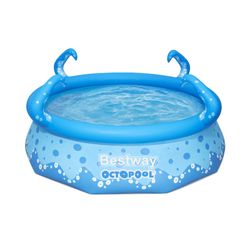 Piscine Gonflable Enfant Bestway OctoPool 274x76 cm avec Tentacules et Pulvérisateurs