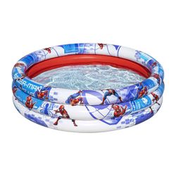 Aufblasbarer Kinderpool Spider-Man von Marvel, 3 Ringe, 122x30 cm