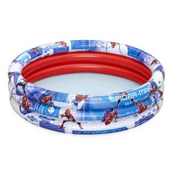 Aufblasbarer Kinderpool Spider-Man von Marvel, 3 Ringe, 122x30 cm