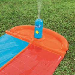 Pista deslizante inflável Bestway H2O Go! DragStrip Dupla 549 cm