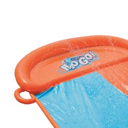 Scivolo Gonfiabile a Tre Corsie Bestway 488x207 cm per Bambini dai 3 Anni in Su