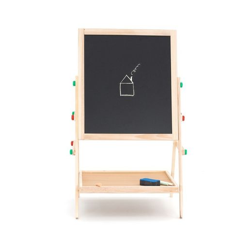 Lavagna magnetica Montessori, 37 x 35 x 65 cm, in legno naturale | Collezione Harvard