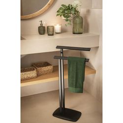 Portacepillos, 8 x 8 x 10 cm, de vidrio en verde | Colección Lisboa