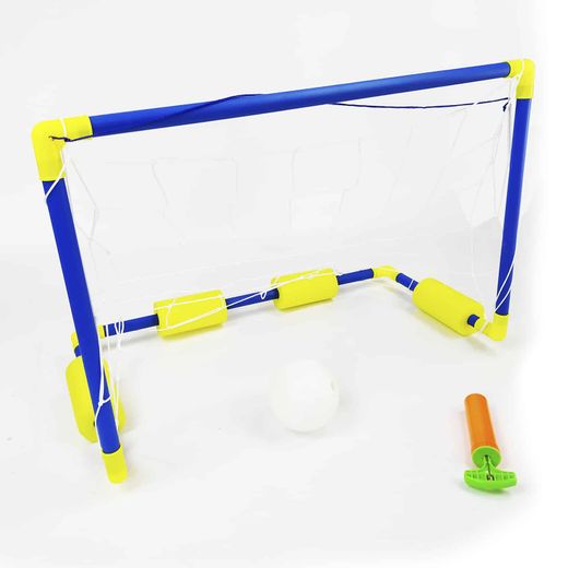 Portería Waterpolo con Pelota para Piscina, Juego Infantil +3 Años