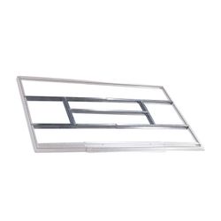 Pre-Instalación de Suelo para Casetas Metálicas Gardiun 2,4 m² (191x111 cm) en Acero Galvanizado – Estructura Resistente y Listo para Montar