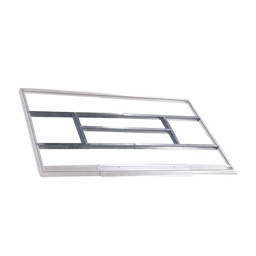 Pre-Instalación de Suelo para Casetas Metálicas Gardiun 2,4 m² (191x111 cm) en Acero Galvanizado – Estructura Resistente y Listo para Montar