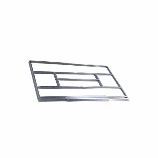 Pre-Instalación de Suelo para Casetas Metálicas Gardiun 2,4 m² (191x111 cm) en Acero Galvanizado – Estructura Resistente y Listo para Montar