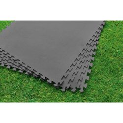 Tapis de Protection pour Piscine Démontable Bestway 9 Pièces 50x50 cm