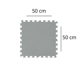 Tapis de Protection pour Piscine Démontable Bestway 9 Pièces 50x50 cm