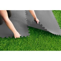 Tapis de Protection pour Piscine Démontable Bestway 9 Pièces 50x50 cm