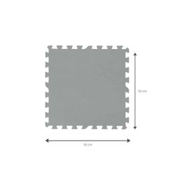 Tapis de Protection pour Piscine Démontable Bestway 9 Pièces 50x50 cm