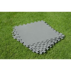 Tapis de Protection pour Piscine Démontable Bestway 9 Pièces 50x50 cm