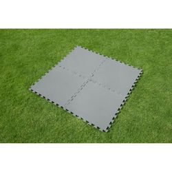 Tapis de Protection pour Piscine Démontable Bestway 9 Pièces 50x50 cm