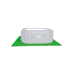 Tapis de Protection de Sol pour Piscines Démontables Bestway 9 Pièces 78x78 cm