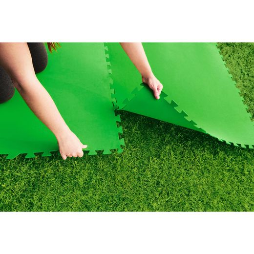 Tapis de Protection de Sol pour Piscines Démontables Bestway 9 Pièces 78x78 cm