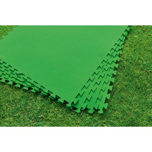 Tapis de Protection de Sol pour Piscines Démontables Bestway 9 Pièces 78x78 cm