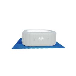 Tapis de Protection pour Piscine Démontable Kokido 8 Pièces 60x60 cm Bleu