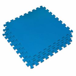 Tapis de Protection pour Piscine Démontable Kokido 8 Pièces 60x60 cm Bleu
