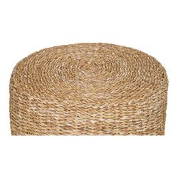Pouf, 40 x 40 x 40 cm, in erba marina naturale | Collezione Rivera