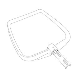Recogehojas de piscina Kokido con conexión palomilla, red de nylon y marco ABS