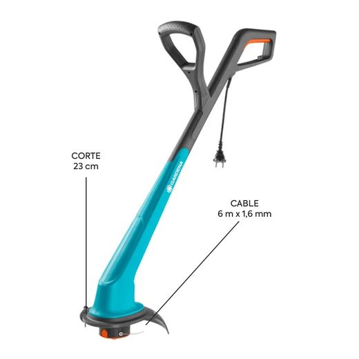 Recortabordes eléctrico Gardena Small Cut 300/23, 23 cm, cable 6 m